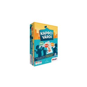 Kapocsváros társasjáték, egy családi játék, ahol a játékosok együttműködnek egy város építésében - Gémklub
