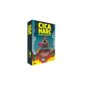 Cicaharc - Állati csetepaté társasjáték doboz - Gémklub