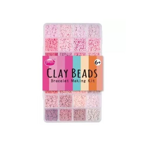 Perlenset für Armbänder - rosa 128421600