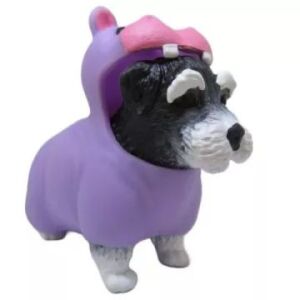Dress Your Puppy 2. széria Törpe snautzer víziló ruhában - Figura