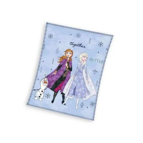 Frozen: Anna, Elsa i Olaf - deka 130 x 160 cm 135902353