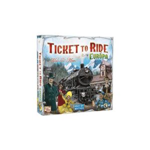 Ticket to Ride Európa társasjáték a Days of Wondertől - Gémklub