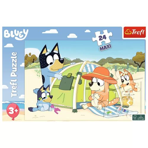 Puzzle 24 Elemente Maxi Bluey Wunderbare Welt