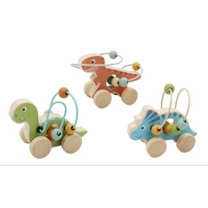 Húzható dinó golyóvezetővel - többféle