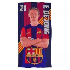 FC Barcelona: Plakat De Jong - 100 x 180 cm 135902385 - Tekstil za dom