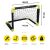Dunlop futballkapu, 2 darabos szett – 50x44x44 cm, fekete 128422327