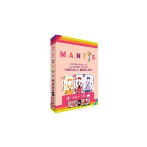 Mantis - Mini társasjáték a Grab & Game-től, egy gyors tempójú kártyajáték 2-4 játékos számára - Gémklub