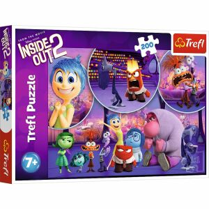 PUZZLE 200EL TREFL INSIDE OUT2 DZIEC EMOCJE PU12 138147357 - Puzzle