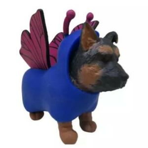 Dress Your Puppy 2. széria Németjuhász pillangó ruhában - Figura