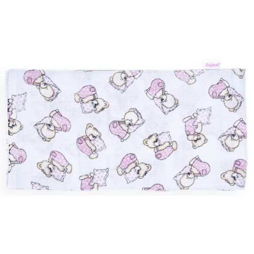 BB 2 db nyomott mintás textil cseh terta pelenka párnás maci rózsa 128423201