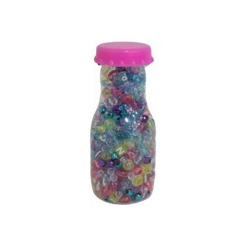 Bunte Perlen im Glas 128423273