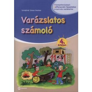 Varázslatos számoló 4. évfolyam - matricás melléklettel 128423333 - Maxim
