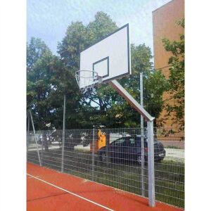 Aktivsport 165 cm kosárpalánk, kültéri kosárlabda állvány, kosárlabda palánk közterületekre - Kosárlabda, palánk és felszerelés