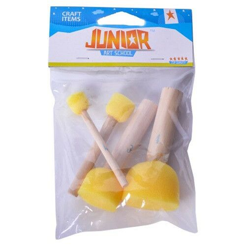 Kreatív Junior szivacsecset 4db-os készlet