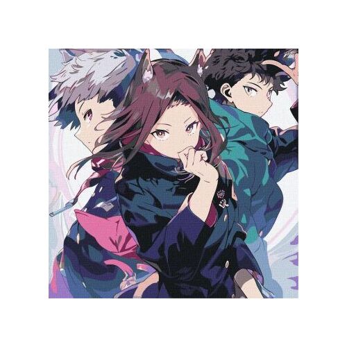 Ideyka: Festés számok szerint, Erős barátság - 40 x 40 cm 128423570