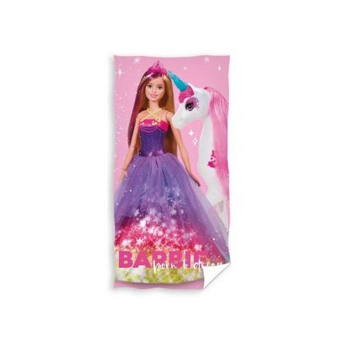 Barbie: Born to Dream fürdőlepedő, pamut - 70 x 140 cm 135901407
