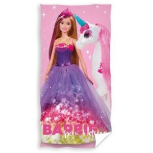 Barbie: Born to Dream prosop, bumbac - 70 x 140 cm 135901407 - Prosoape de baie, prosoape și prosop de uscare