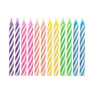 6 cm bunte Kerzen Set - 24 Stück 128423917 - Godan