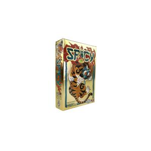 Spicy kártyajáték doboz, egy tigrissel a borítón - Gémklub
