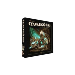 Csavargódal társasjáték doboz, kooperatív történetközpontú kalandjáték, ahol a játékosok egy száguldó vonaton próbálják meg „szelídíteni” a kísérteteket - Gémklub