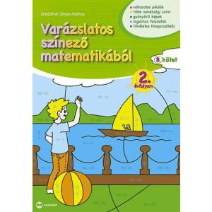 Varázslatos színező matematikából 2B kötet 128424151 - Maxim