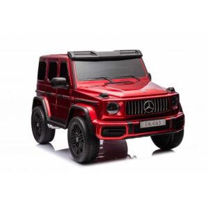 Piros Mercedes-Benz G63 4x4 Elektromos Jármű Gyermekeknek - Elektromos jármű
