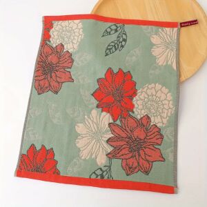 Stílusos régi virágos pamut konyharuha 128432287 - Lakástextil