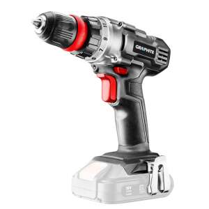 Wiertarko-wkrętarka akumulatorowa Graphite 18V, uchwyt wiertarski 10mm, zdejmowany uchwyt wiertarski, bez akumulatora - Graphite