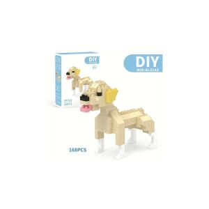 Mini építőkocka állatos játék - Labrador 128433751 - Műanyag építőjáték