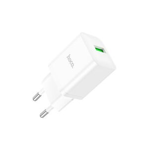 ÎNCĂRCĂTOR DE REȚEA HOCO N26 MAXIM 18W QC3.0 ALB 135850432 - Adaptoare de rețea