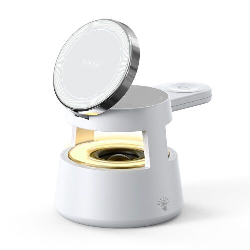 DUZZONA W23 5-in-1 Magnetische kabellose Ladestation mit Bluetooth-Lautsprecher 135859728