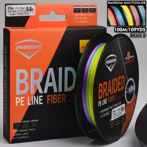PROBEROS Szuper erős 8 szálas fonott horgászzsinór 128434255 - Fonott zsinór