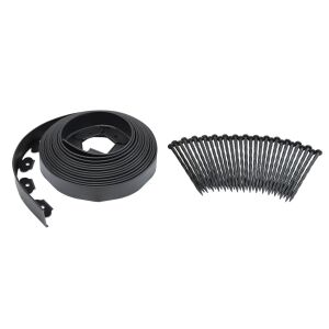 G21 kerti szegély készlet, tartalmaz 10 méter szegélyt és 30 cöveket - G21