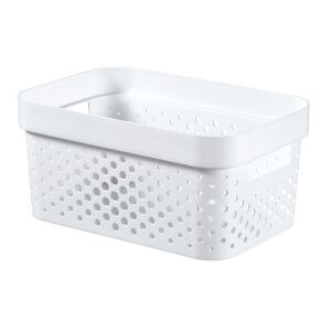 Curver Infinity Dots doboz 4,5L fehér 128436846 - Tárolódoboz & kosár