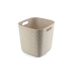 Curver Softex cube box 15 l bézs 128437540 - Tárolódoboz & kosár