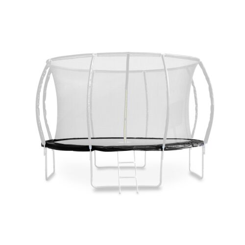 SpaceJump 366 cm trambulin fekete rugóvédővel