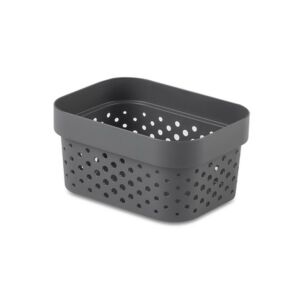 Curver Infinity Dots doboz 1,4L szürke 128438313 - Tárolódoboz & kosár