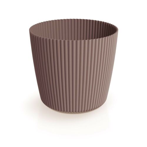Prosperplast MILLY ROUND Marsala 23,6 cm kerek virágcserép - Prosperplast