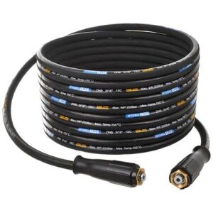 Prémiová oceľová opletená vysokotlaková hadica 10 m DN8 s konektormi M22-M22 (model: typ K) pre tlakové umývačky Karcher a Kranzle 136034244 - Hydroline Príslušenstvo k vysokotlakovému čističu