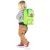 Gyermek zöld Trunki Toddlepak Dino hátizsákkal