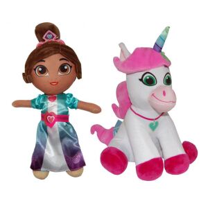 Zestaw pluszowych zabawek Nella Rycerka, zawiera Nellę i Trinket jednorożca - Interaktywna gra dla dzieci, LEGO DUPLO, Indiański namiot, Gra rozwojowa dla małych dzieci, Interaktywny pluszak i Plusz