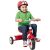 Glückliches Kind fährt Radio Flyer 3-in-1 Stroll 'N Trike