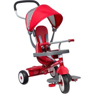 Radio Flyer 4-in-1 Stroll 'N Trike mit Sonnendach, rot - Dreiräder