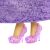 Lila High Heels der Disney Prinzessin Rapunzel Puppe