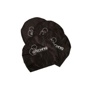 Gtechniq Radkappen, 4er Set, schwarz, für Autoaufbereitung und Lagerung - Gtechniq