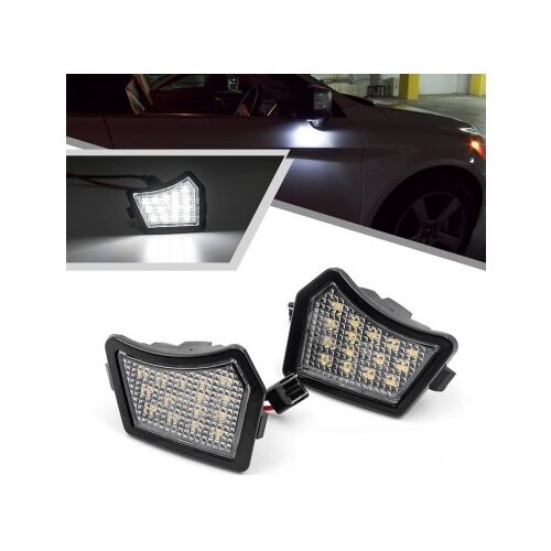 Volvo XC90, S40, S60, S80, V50, V70, XC70, C30, C70 lumini LED pentru oglindă, pereche