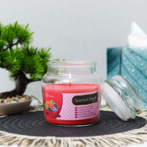 Vonná sviečka - s vrchnákom - lesné plody - 310 g 128443553 - Osviežovače vzduchu