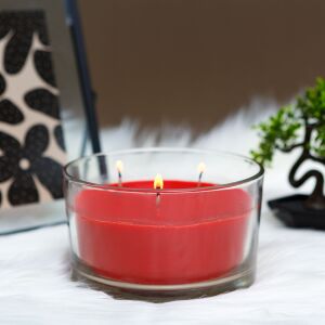 Vonná sviečka - jahoda & krém - 350 g 128443584 - Osviežovače vzduchu