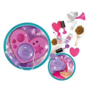 Manikűr stúdió játékkészlet, körömszárítót tartalmaz, 6+ éves kortól, 29x6.5x30.5cm, több színű