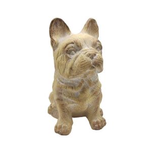 Bulldog ülő kerámia 25x19x31cm